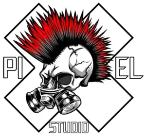 Pixel studio logo