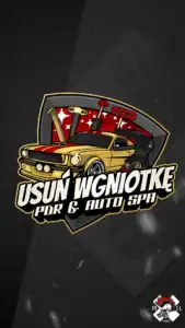 mascot logo brand hero projekt usun wgniotke pdr detailing samochod pixel studio graficzne chrzanow reklama x